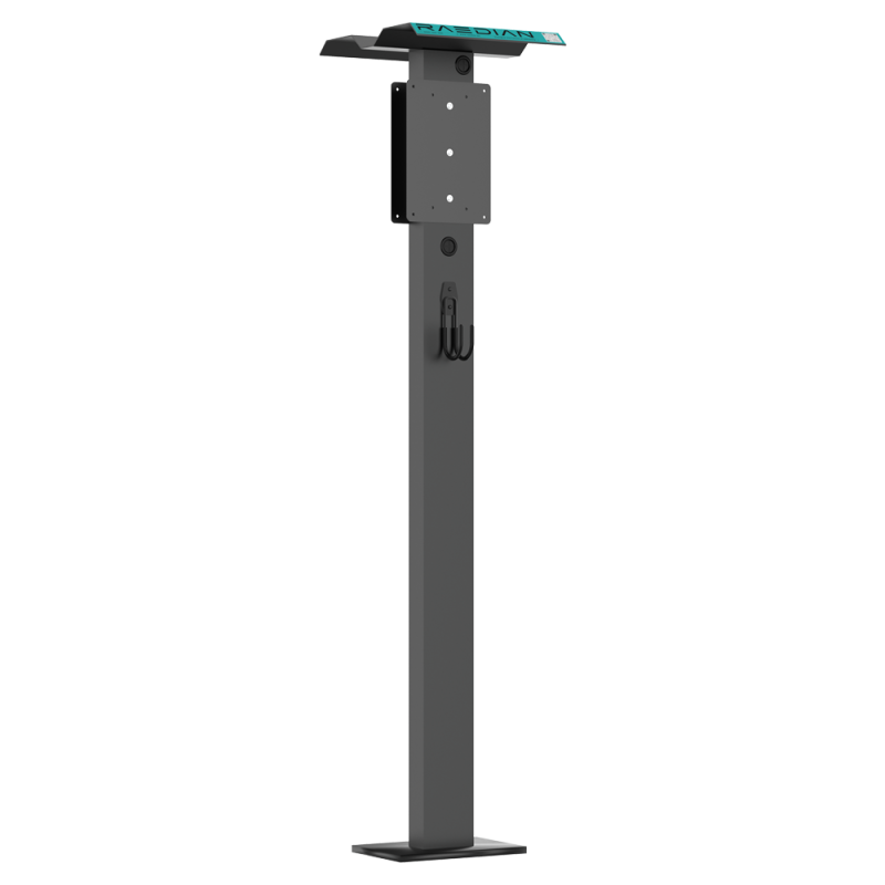 RD-NEO-PDST-DS-H-B - Piedistallo per colonnina di ricarica per auto elettriche - Compatibile con RAEDIAN NEO/NEX/NORA - Piedista RD-NEO-PDST-DS-H-B - Piedistallo per colonnina di ricarica per auto elettriche - Compatibile con RAEDIAN NEO/NEX/NORA - Piedista