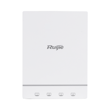 RG-AP180 - Ruijie - AP Wi-Fi Omnidirezionale a Parete 6 - Frequenza 2.4 e 5 GHz - Supporta 802.11a/b/g/n/ac/ax - Velocità 574+12