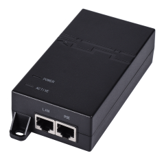 RG-E-130GE - Ruijie - Iniettore PoE IEEE802.3at - Porte RJ45 10/100/1000 Mbps - Potenza 30 W - Distanza massima 100 m - Design c