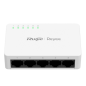RG-ES05G-L - Reyee Switch da Tavolo - Alloggiamento in Plastica - 5 porte RJ45 - Velocità 10/100/1000 Mbps - Plug and Play - Tec