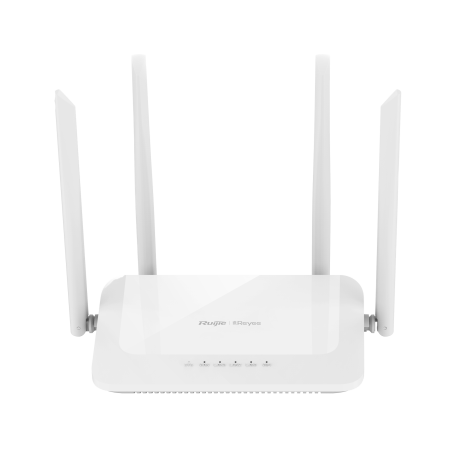 RG-EW1200 - Reyee Router Mesh Wi-Fi 5 AC1200 - 4 Porte RJ45 10/100 Mbps - 802.11ac dual-stream e banda 2.4 e 5 GHz - Gestione Re