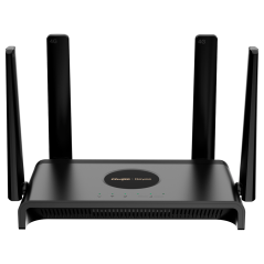 RG-EW300T - Router Reyee 4G SOHO - 4 porte Ethernet RJ45 Fast Ethernet - 4G (LTE) Cat 4 fino a 150Mbps - Slot per scheda Nano-SI