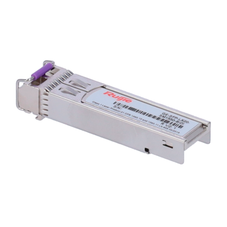 RG-GE-SFP-LX20-SM1550-BIDI - Modulo transceiver SFP Ruijie - BIDI Trasmissione 1550nm / Ricezione 1310nm - Fibra Monomodale - Co