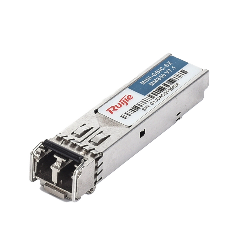 RG-MINI-GBIC-SX-MM850 - Modulo transceiver SFP Ruijie - Lunghezza d'onda 850 nm - Fibra multimodale - Connettore LC duplex - Mas RG-MINI-GBIC-SX-MM850 - Modulo transceiver SFP Ruijie - Lunghezza d'onda 850 nm - Fibra multimodale - Connettore LC duplex - Mas