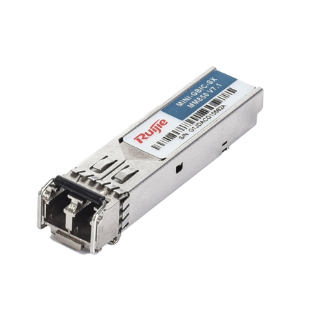 RG-MINI-GBIC-SX-MM850 - Modulo transceiver SFP Ruijie - Lunghezza d'onda 850 nm - Fibra multimodale - Connettore LC duplex - Mas