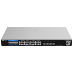RG-NBF5200M-8FS16GT4XS - Reyee E-Lighten Switch Cloud Layer 3 - 16 porte RJ45 Gigabit + 4 porte SFP+ 10 Gbps - 8 Porte SFP E-Lig