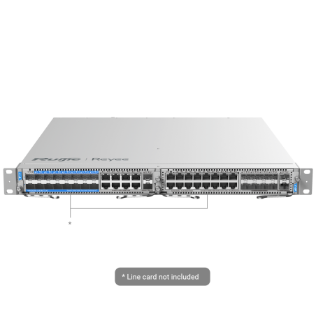 RG-NBF6002M - Reyee E-Lighten Switch Layer 3 Modulare - 2 Slot di Espansione (dimensione totale di 1U) - Fino a 16 Porte E-Light