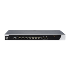 RG-NBR6215-E - Ruijie Router Cloud - 8 Porte GE+ 1 SFP Gigabit + 1 SFP+ 10Gigabit - Router + Funzioni Firewall - Supporta fino a