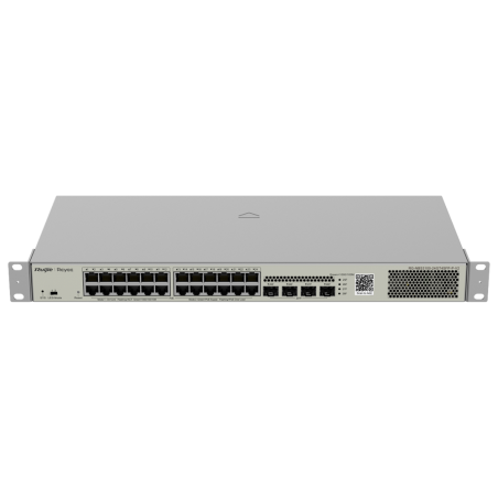 RG-NBS3100-24GT4SFP-P-V2 - Reyee Switch PoE Cloud Layer 2 - 24 porte PoE Gigabit+ 4 SFP Gigabit - 30W per porta 802.3af/at / Mas