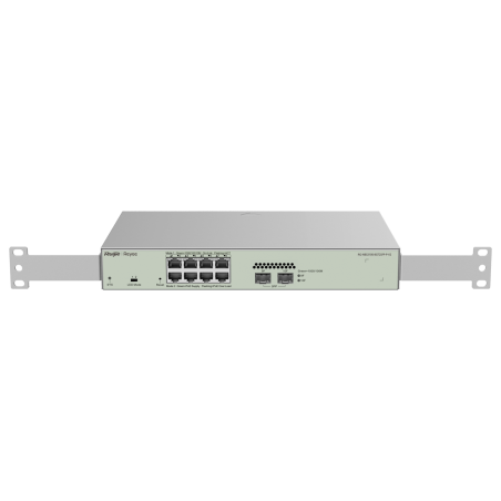 RG-NBS3100-8GT2SFP-P-V2 - Reyee Switch PoE Cloud Layer 2 - 8 porte PoE+ Gigabit+ 2 SFP Gigabit - 30W per porta 802.3af/at / Mass