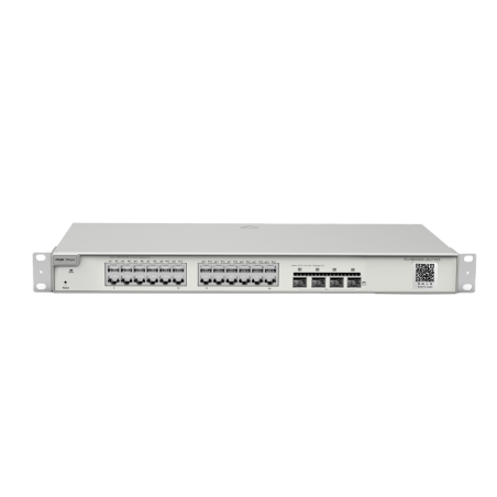 RG-NBS3200-24GT4XS - Reyee Switch Cloud Layer 2+ - 24 porte RJ45 Gigabit - 4 porte SFP+ 10 Gbps - Static LAG/DHCP Snooping/IGMP