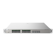 RG-NBS5200-24GT4XS-P - Reyee Switch PoE Cloud Layer 3 - 24 porte PoE RJ45 Gigabit + 4 SFP+ 10Gb - 30W per porta 802.3af/at / Mas