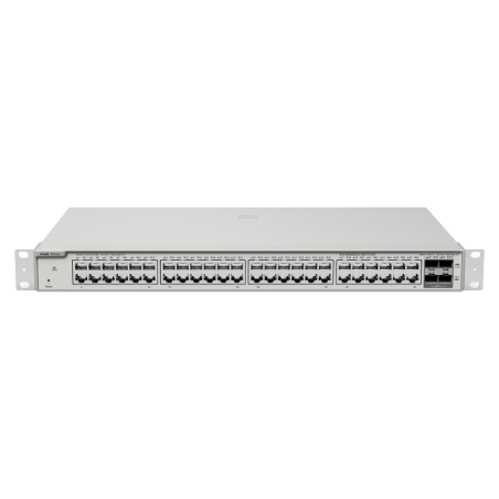 RG-NBS5200-48GT4XS - Reyee Switch Cloud Layer 3 - 48 porte RJ45 Gigabit - 4 porte SFP+ 10 Gbps - Static LAG/DHCP Snooping/IGMP S