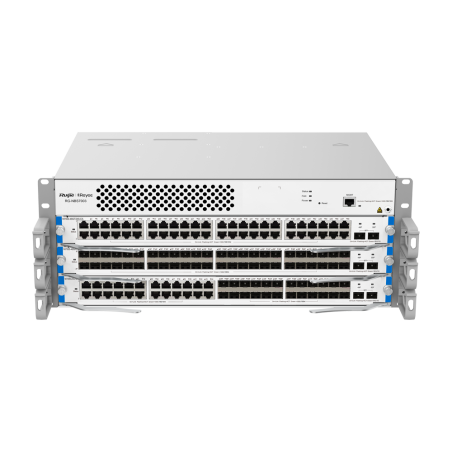 RG-NBS7003 - Reyee Switch Layer L3 modulare - 3 Slot di Espansione (dimensione totale di 4U) - Fino a 144 porte GE / 144 SFP GE 