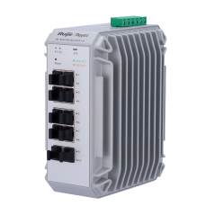 RG-NIS3100-8GT2SFP-HP - Reyee Switch Industriale PoE Cloud Layer 2 - 8 porte PoE+ Gigabit + 2 porte SFP Gigabit - 30W per porta