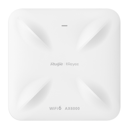 RG-RAP2260(H) - Reyee - AP Omnidirezionale Wi-Fi 6 ad Alta Densità - Frequenza 2.4 e 5 GHz - Supporta 802.11a/b/g/n/ac/ax - Velo