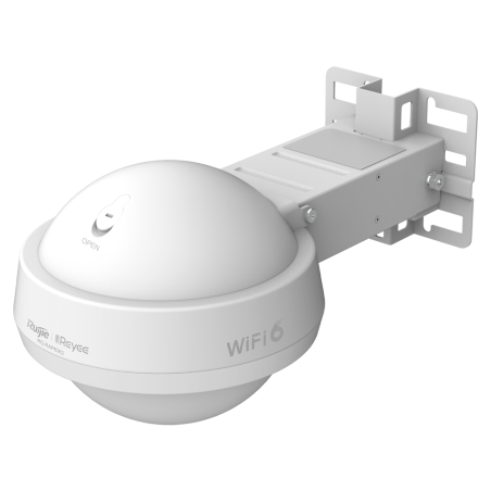 RG-RAP6262 - Reyee - AP Omnidirezionale per esterni IP68 Wi-Fi 6 - Frequenza 2.4 e 5 GHz - Supporta 802.11a/b/g/n/ac/ax - Veloci
