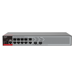 RG-S2915-10GT2MS-P-L - Ruijie Switch PoE Cloud Managed L2+ - 8 porte RJ45 GE + 2 porte SFP 2.5Gigabit - 8 Porte PoE+ / Fino a 12