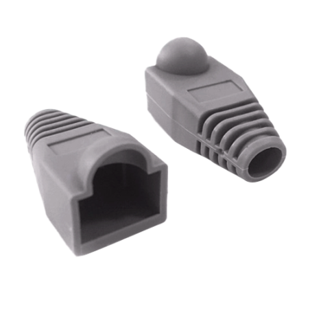 RJ45-BOOTCAP-G - Coperchio di protezione RJ45 - Compatibile con cavi UTP CAT6 e CAT5