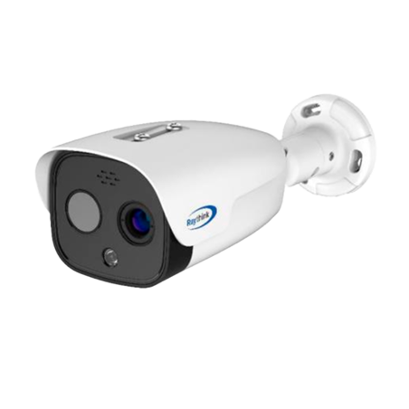 RP-FC465T-9D1 - Telecamera termica IP Raythink serie FC4 - Sensore termico VOx FPA 640x512 12μm | Ottica 9.1mm - Sensore visibil