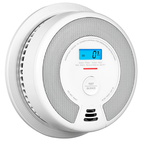 SC07 - Rilevatore standalone di fumo e CO X-Sense - Durata della batteria 10 anni (non sostituibile) - Indicatore luminoso di al