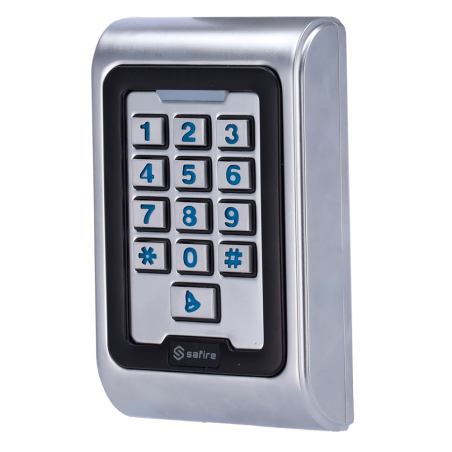 SF-AC101-2 - Controllo accessi autonomo - Accesso tramite scheda EM e PIN - 2 uscite relè, pulsante, sensore e cicalino - Wiegan