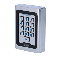 SF-AC102 - Controllo accessi autonomo - Accesso tramite scheda EM e PIN - Uscita relè, pulsante e campanello - Wiegand 26 - Temp