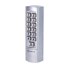 SF-AC106 - Controllo accessi autonomo - Accesso tramite scheda EM e PIN - Uscita relè, pulsante e campanello - Wiegand 26 | Desi