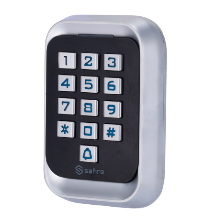 SF-AC108 - Controllo accessi autonomo - Accesso tramite scheda EM e PIN - Uscita relè, pulsante e campanello - Wiegand 26 - Temp