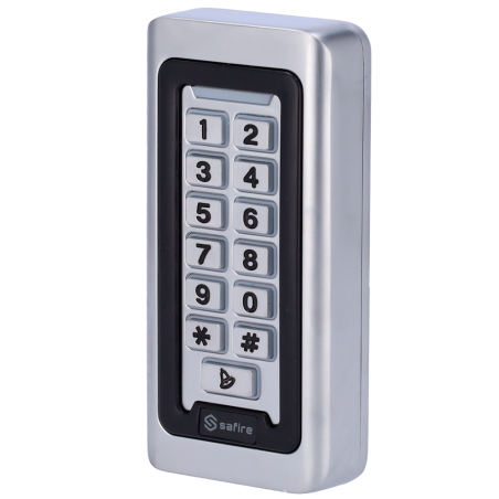 SF-AC110-WIFI - Controllo accessi autonomo - Accesso tramite scheda EM, PIN e APP - Uscita relè, pulsante e campanello - Wiegand