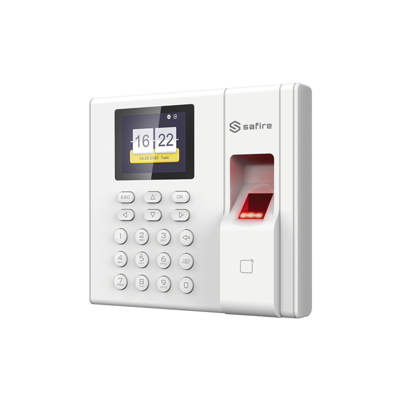 SF-AC3002KEMD-IP - Controllo presenze - Impronte digitali, scheda EM e PIN - 1.000 utente | 100.000 registri - TCP/IP, USB e mod SF-AC3002KEMD-IP - Controllo presenze - Impronte digitali, scheda EM e PIN - 1.000 utente | 100.000 registri - TCP/IP, USB e mod