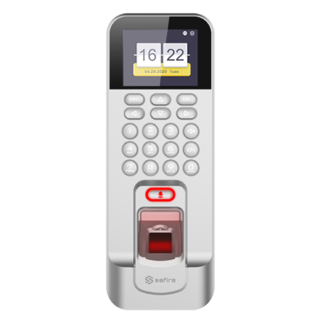 SF-AC3011KEMDS-IP - Controllo accessi e presenze - Impronte digitali, scheda EM e PIN - 3.000 utenti | 100.000 registri - TCP/IP
