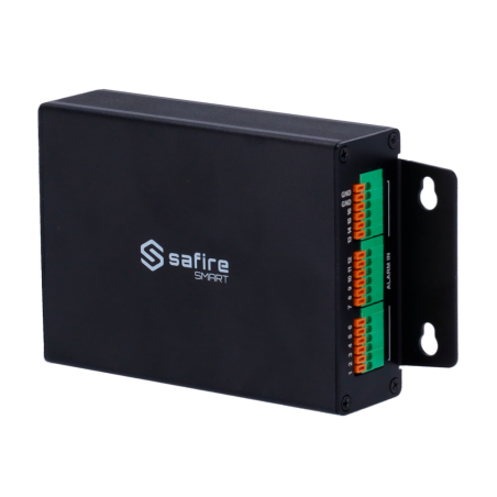 SF-ALARM1606-USB - Safire Smart - Box di ingressi e uscite allarme - 16 Ingressi allarme - 6 Uscite relè - Plug and Play / Comun
