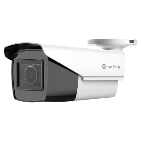 SF-B788ZP-5E - Telecamera Bullet HDTVI Safire Gamma ECO - 5 Mpx High Performance CMOS - Ottica motorizzata 2.7~13.5 mm - Smart I