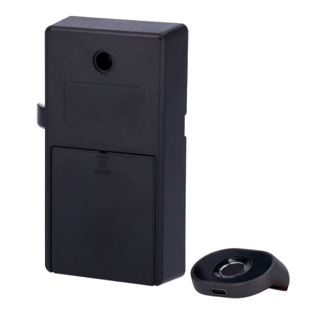SF-CABINETLOCK-F-APP - Serratura intelligente per armadietti - Identificazione tramite impronte digitali o APP - Alimentazione 4