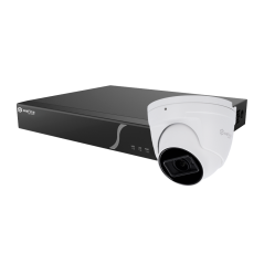 SF-DEMOSMART-D - Kit di Intelligenza Artificiale Safire Smart - 1 Telecamera Turret da 4Mpx - 1 NVR da 8CH con audio e allarme -