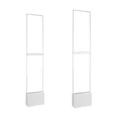 SF-EASGATE102-ACRYLIC-AM - Barriere antitaccheggio EAS - Tecnologia acusto-magnetica AM 58 kHz - 1 corridoio: master e slave - C