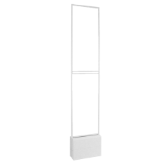 SF-EASGATE102-ACRYLIC-AM-M - Barriere antitaccheggio EAS - Tecnologia acusto-magnetica AM 58 kHz - Antenna master - Connessione 
