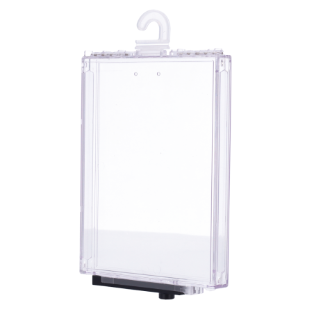 SF-EASSAFER102-AM - Protezione elettronica antitaccheggio EAS - AM 58 kHz | Sblocco magnetico - Scatola in policarbonato traspar
