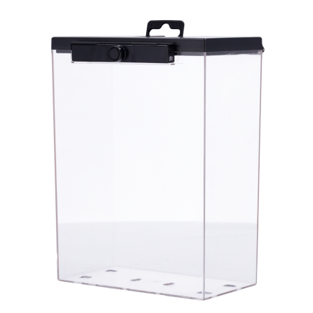 SF-EASSAFER104-AM - Protezione elettronica antitaccheggio EAS - AM 58 kHz | Sblocco magnetico - Scatola in policarbonato traspar