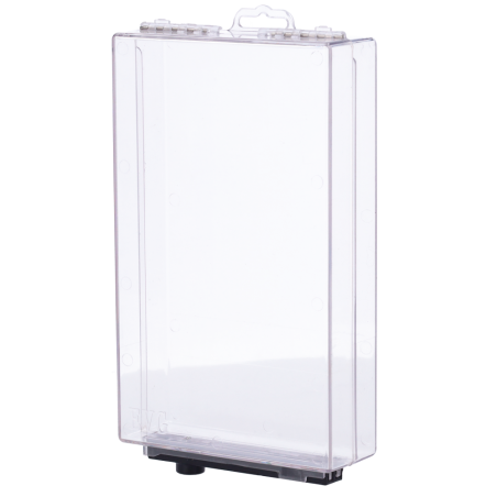 SF-EASSAFER105-AM - Protezione elettronica antitaccheggio EAS - AM 58 kHz | Sblocco magnetico - Scatola in policarbonato traspar