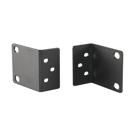 SF-ENRACK - Staffe per montaggio a rack - Per videoregistratori Safire - Altezza 1U rack - Fori rack standard - Realizzato in ac