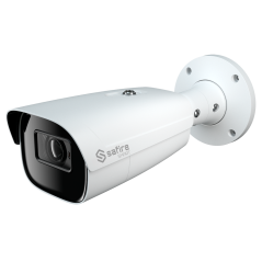 SF-IPB585ZA-4LPR-0832 - Safire Smart - Telecamera Bullet IP gamma LPR - Risoluzione 4 Megapixel (2592x1520) - Ottica motorizzata