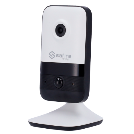 SF-IPCU014A-4B1W-PIR - Safire Smart_x000D_ - Telecamera Cube IP gamma B1 WiFi - Risoluzione 4 Megapixel (2560x1440) - Ottica 2.1