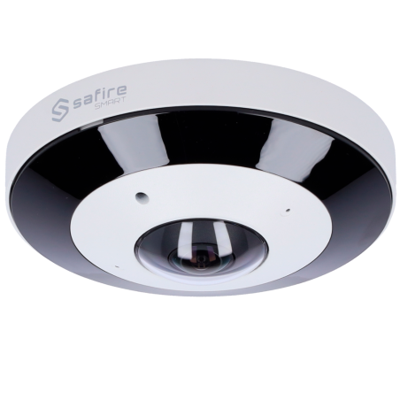 SF-IPD360A-12I1 - Safire Smart - Telecamera Dome IP Fisheye gamma I1 - Risoluzione 12 Megapixel (4000x3000) - Ottica 1.65 mm, gr