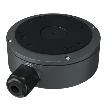 SF-JBOX-0302-GREY - Scatola di giunzione Safire Smart - Per telecamere dome - Adatto per uso esterno IP66 - Installazione a tett