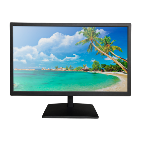 SF-MNT22-4N1-V2 - Monitor SAFIRE LED 22" 4N1 - Progettato per la videosorveglianza 24/7 - HDMI e BNC - Risoluzione 1920x1080 - N