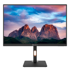 SF-MNT27-4K-V2 - Monitor SAFIRE LED IPS 27" 4K - Progettato per la videosorveglianza - Formato 16:9 - 1xHDMI, 1xDP1.4 - Risoluzi