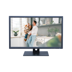 SF-MNT32-4N1 - Monitor SAFIRE LED 32" 4N1 - Progettato per la videosorveglianza 24/7 - HDMI, VGA, BNC e Audio - Risoluzione 1920