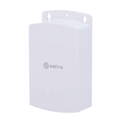 SF-POE-EXT0302-60W-OUT - POE Extender da Esterno Safire - Estende la portata dell'alimentazione PoE fino a 650 metri - 2 porte P